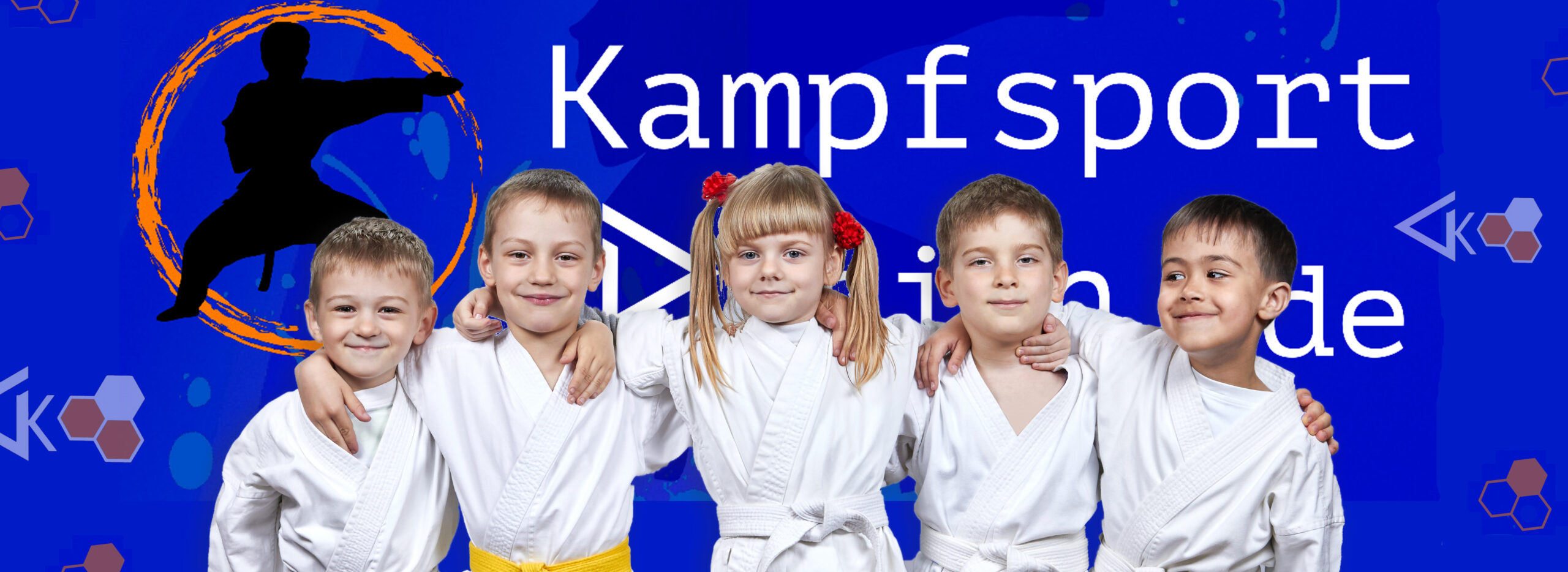 Banner Kids Team 2020 - Kampfsport-Design.de